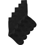 Jack & Jones - Heren Sokken - Multipack - Zwart - Grijs - Donkerblauw - Katoen