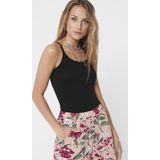 ONLY - Top - Zwart - Spaghettibandjes - Aansluitende Pasvorm