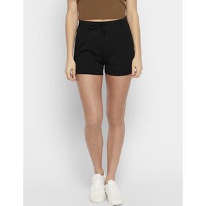 Only - Onlpoptrash Easy Shorts - Zwart - Stretchmateriaal