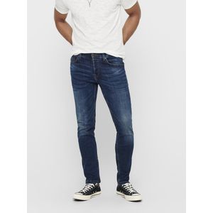 ONLY & SONS - ONSWEFT - Regular Fit Jeans - Stoned Washed - Denim