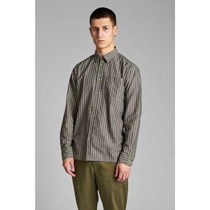 Anerkjendt - Arkenjendt Aklenny LS Overhemd - Sky Captain - Katoen - Gestreept