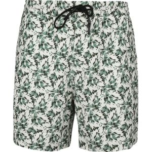 Anerkjendt - Zwembroek Print Donkergroen - Heren - Maat S - Regular-fit