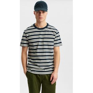 Anerkjendt - AKKIKKI - T-shirt - Streepmotief - Puur Katoen - Recht Model