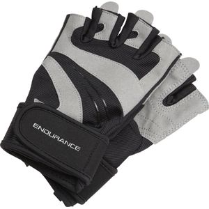 Endurance Unisex Glove Garlieston met praktische klittenbandsluiting 1001 zwart, S