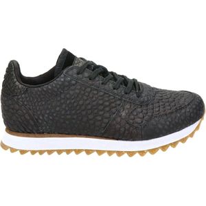 Woden Sneakers Ydun Croco II, 020 Black, 38 EU