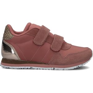 Woden Nor Suede Lage sneakers - Meisjes - Roze - Maat 35