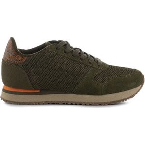 Woden Ydun Icon groen dames sneakers