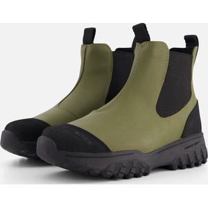 Woden - Magda - Enkellaars - Dark Olive Black