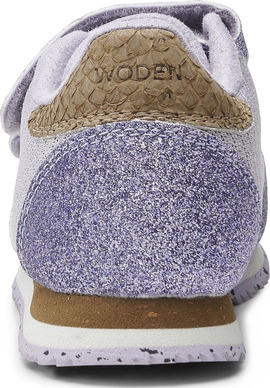 Woden Ydun Glitter Ii Kids Lage sneakers - Meisjes - Lila