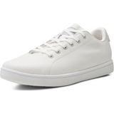 Woden Dames Jane Leather III Sneakers Maat 40,511 Blanc de Blanc, wit, 40 EU Smal