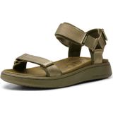 Woden - WL926 - Sandalen - Groen - Stof - Klittenband - Casual