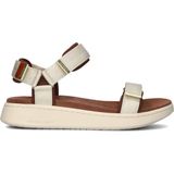 Woden - Line - Sandalen - Beige - Goud