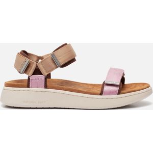 Woden Line Sandalen roze Textiel - Dames - Maat 41