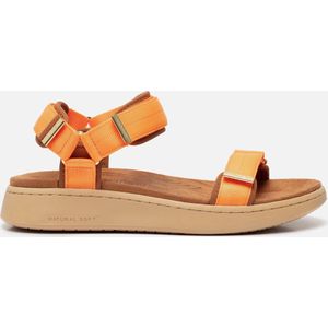 Woden Line Sandalen geel Textiel - Dames - Maat 41