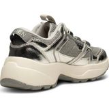 Woden Sif Metallic Lage sneakers - Dames - Grijs - Maat 40