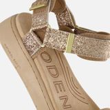Woden - WL934 - Sandalen - Bruin - Synthetisch - Gesp - Casual