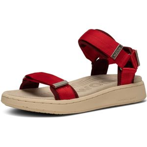 Line - Sandalen - Zwart - Textiel - Natural Soft Tussenzool