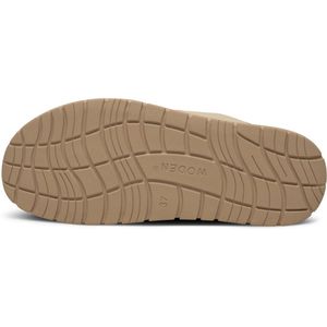 Lisa - Muiltjes - Effen - Leer - Platte Hak