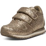 Sneakers - Effen - Imitatieleer - Glitterend - Platte Hak