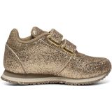 Sneakers - Effen - Imitatieleer - Glitterend - Platte Hak