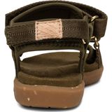 Woden - Cirkeline - Sandalen - Dark Olive - Suède