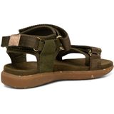 Woden - Cirkeline - Sandalen - Dark Olive - Suède