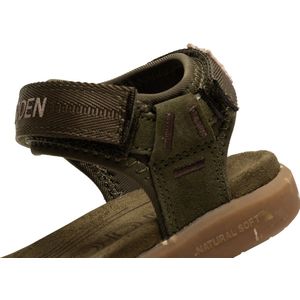 Woden - Cirkeline - Sandalen - Dark Olive - Suède