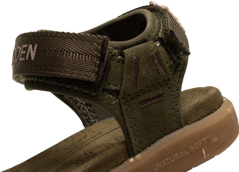 Woden - Cirkeline - Sandalen - Dark Olive - Suède