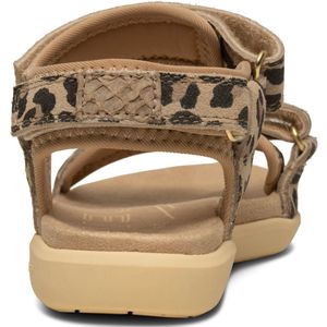 Woden - Cirkeline - Sandalen - Suede Leopard - Textiel en Rubber