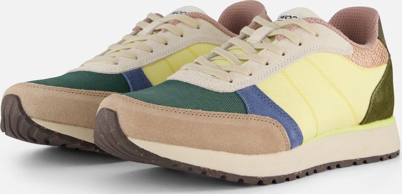 Woden - Ronja - Sneakers - Veelkleurig - Leer - Kleur-geblokkeerde