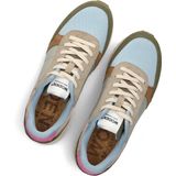 Woden Ronja Sneakers groen Leer - Dames