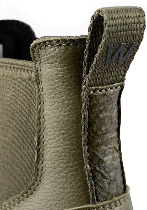 Silje - Kuitlaarzen - Waterproof - Zwart - Leer - Gerecyclede Voering