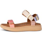 Woden - WL926 - Sandalen - Veelkleurig - Stof - Klittenband