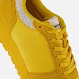 Woden Ronja Sneakers - Geel Suede met Airflow-systeem