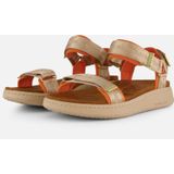 Woden - Line Heritage - Sandalen - Beige - Textiel/Rubber