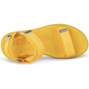 Woden - Line Fruit - Sandalen - Geel - Leer - Natural Soft-technologie