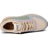 Sneakers - Ronja - Color-Blocking - Glad Leer en Suède - Platte Hak