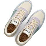 Sneakers - Ronja - Color-Blocking - Glad Leer en Suède - Platte Hak