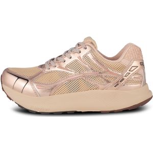 Sneakers - Josephine - Kleur: Color-Blocking - Materiaal: Leer en Imitatieleer