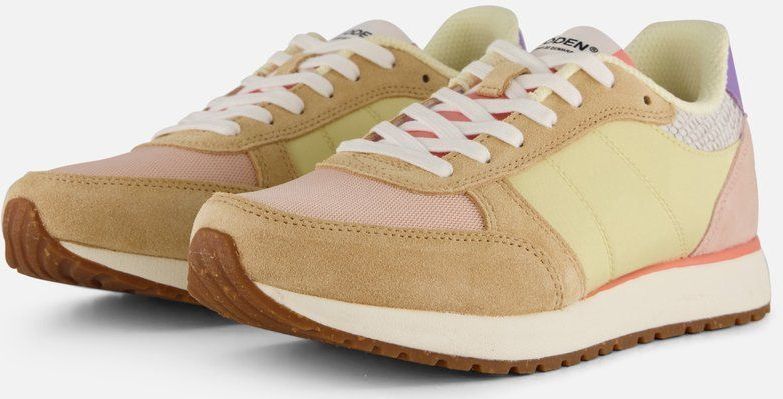 Woden - Chunky Sole Sneakers - Veelkleurig - Textiel