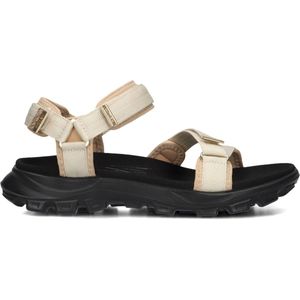 Woden - Sandie - Sandalen - Beige - Textiel