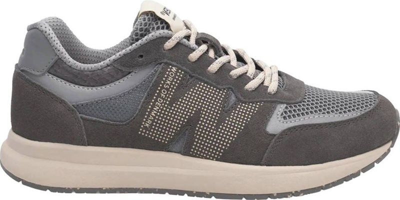 Woden - Rigmor Open Mesh - Sneakers - Donkergrijs