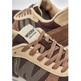 Woden - Ronja - Plateau Sneakers - Bruin - Suede
