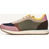 Woden - Ronja - Sneakers - Met Kleurblokdetails - Leer en Textiel