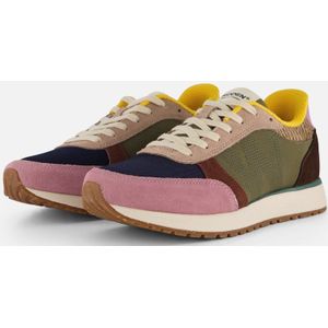 Woden - Ronja - Sneakers - Met Kleurblokdetails - Leer en Textiel