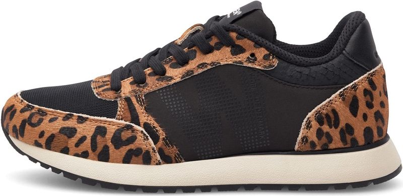 Woden - Ronja Cowhair - Sneakers - Bruin