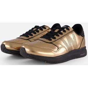 Woden - Nicoline - Leren Sneakers - Goud
