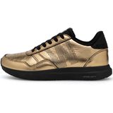 Woden - Nicoline Metallic - Sneakers - Goud - Leer