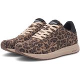 Woden - Nicoline Leo - Sneakers - Bruin - Leopard Smart Mode