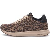 Woden - Nicoline Leo - Sneakers - Bruin - Leopard Smart Mode